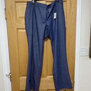 Express blue dress pants, 18R, NWT